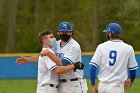 Baseball vs CGA  Wheaton College Baseball vs Coast Guard Academy during game two of the NEWMAC semi-finals playoffs. - (Photo by Keith Nordstrom) : Wheaton, baseball, NEWMAC